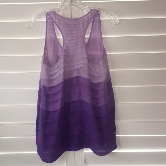 Purple Ombré Tank Size S - Picture 3 of 3